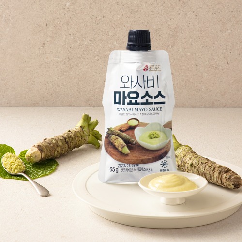 Wasabi mayo sauce.(E-Mart only)