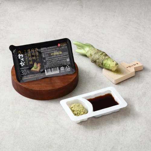 Raw wasabi (30%) and sashimi soy sauce (12EA / 24EA)